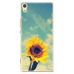 Plastové pouzdro iSaprio - Sunflower 01 - Sony Xperia XA1 Ultra