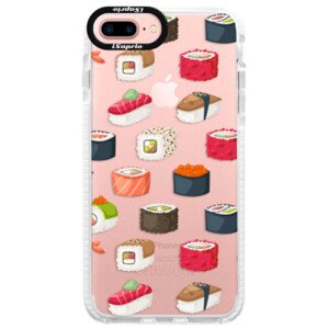 Silikonové pouzdro Bumper iSaprio - Sushi Pattern - iPhone 7 Plus
