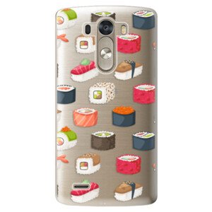 Plastové pouzdro iSaprio - Sushi Pattern - LG G3 (D855)
