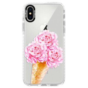 Silikonové pouzdro Bumper iSaprio - Sweets Ice Cream - iPhone X