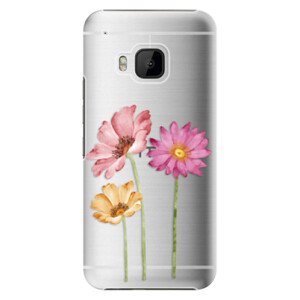 Plastové pouzdro iSaprio - Three Flowers - HTC One M9