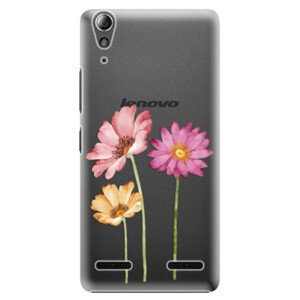 Plastové pouzdro iSaprio - Three Flowers - Lenovo A6000 / K3