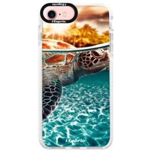 Silikonové pouzdro Bumper iSaprio - Turtle 01 - iPhone 7