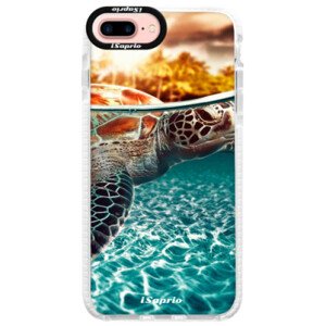 Silikonové pouzdro Bumper iSaprio - Turtle 01 - iPhone 7 Plus