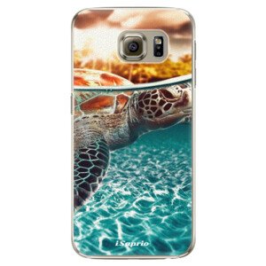 Plastové pouzdro iSaprio - Turtle 01 - Samsung Galaxy S6