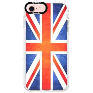 Silikonové pouzdro Bumper iSaprio - UK Flag - iPhone 7