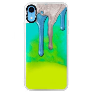 Neonové pouzdro Blue iSaprio - Varnish 01 - iPhone XR