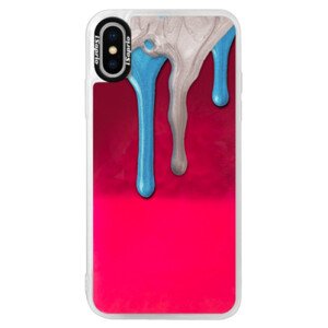 Neonové pouzdro Pink iSaprio - Varnish 01 - iPhone XS
