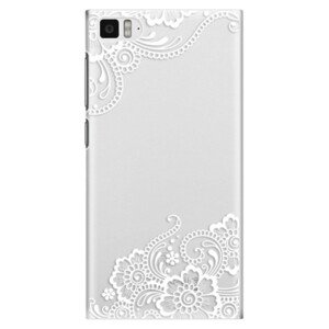 Plastové pouzdro iSaprio - White Lace 02 - Xiaomi Mi3