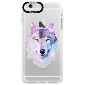 Silikonové pouzdro Bumper iSaprio - Wolf 01 - iPhone 6/6S