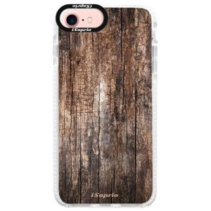 Silikonové pouzdro Bumper iSaprio - Wood 11 - iPhone 7