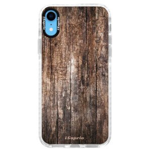 Silikonové pouzdro Bumper iSaprio - Wood 11 - iPhone XR