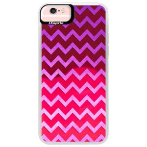 Neonové pouzdro Pink iSaprio - Zigzag - purple - iPhone 6 Plus/6S Plus