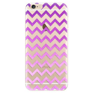 Odolné silikonové pouzdro iSaprio - Zigzag - purple - iPhone 6/6S