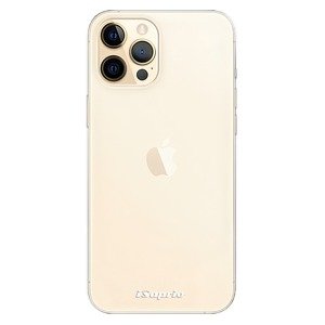 Odolné silikonové pouzdro iSaprio - 4Pure - mléčný bez potisku - iPhone 12 Pro Max