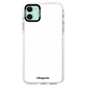 Silikonové pouzdro Bumper iSaprio - 4Pure - bílý - iPhone 11