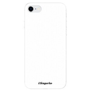 Odolné silikonové pouzdro iSaprio - 4Pure - bílý - iPhone SE 2020