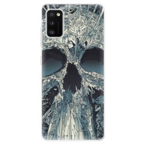 Odolné silikonové pouzdro iSaprio - Abstract Skull - Samsung Galaxy A41