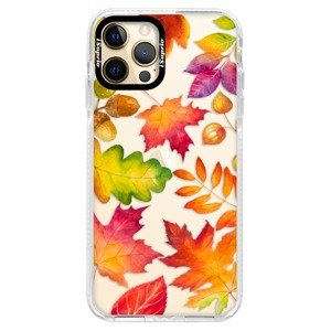 Silikonové pouzdro Bumper iSaprio - Autumn Leaves 01 - iPhone 12 Pro Max