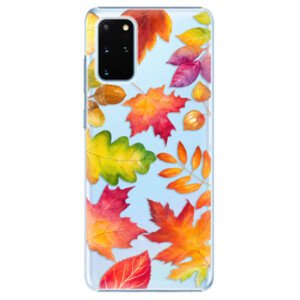 Plastové pouzdro iSaprio - Autumn Leaves 01 - Samsung Galaxy S20+
