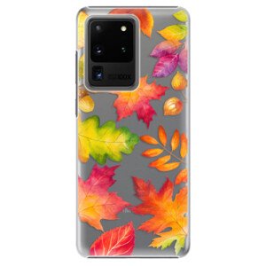 Plastové pouzdro iSaprio - Autumn Leaves 01 - Samsung Galaxy S20 Ultra