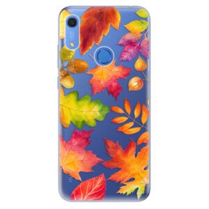 Odolné silikonové pouzdro iSaprio - Autumn Leaves 01 - Huawei Y6s