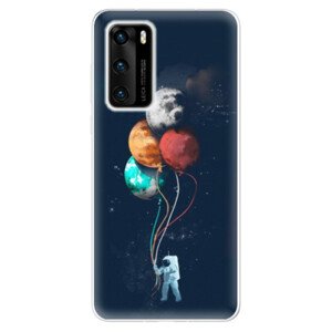 Odolné silikonové pouzdro iSaprio - Balloons 02 - Huawei P40