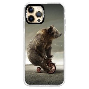 Silikonové pouzdro Bumper iSaprio - Bear 01 - iPhone 12 Pro