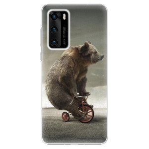 Plastové pouzdro iSaprio - Bear 01 - Huawei P40