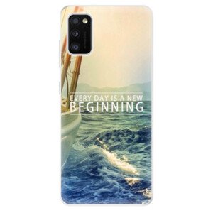Odolné silikonové pouzdro iSaprio - Beginning - Samsung Galaxy A41