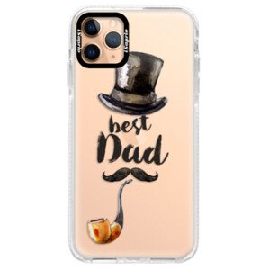Silikonové pouzdro Bumper iSaprio - Best Dad - iPhone 11 Pro Max