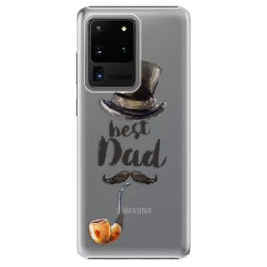 Plastové pouzdro iSaprio - Best Dad - Samsung Galaxy S20 Ultra
