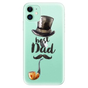 Odolné silikonové pouzdro iSaprio - Best Dad - iPhone 11