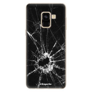 Odolné silikonové pouzdro iSaprio - Broken Glass 10 - Samsung Galaxy A8 2018