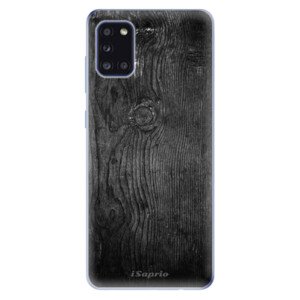 Odolné silikonové pouzdro iSaprio - Black Wood 13 - Samsung Galaxy A31