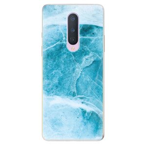 Odolné silikonové pouzdro iSaprio - Blue Marble - OnePlus 8