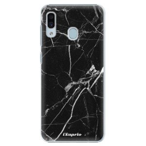 Plastové pouzdro iSaprio - Black Marble 18 - Samsung Galaxy A20