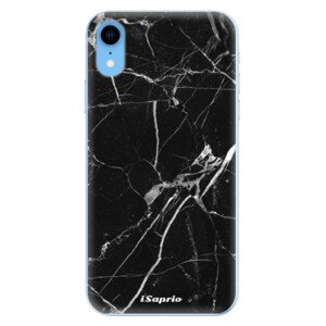 Odolné silikonové pouzdro iSaprio - Black Marble 18 - iPhone XR