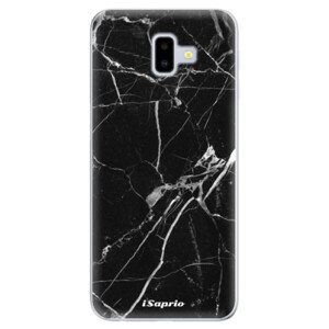 Odolné silikonové pouzdro iSaprio - Black Marble 18 - Samsung Galaxy J6+