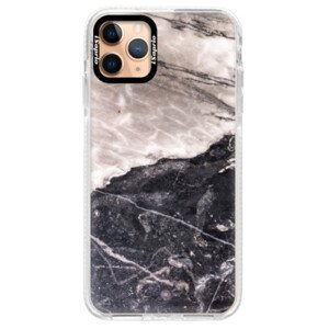 Silikonové pouzdro Bumper iSaprio - BW Marble - iPhone 11 Pro Max
