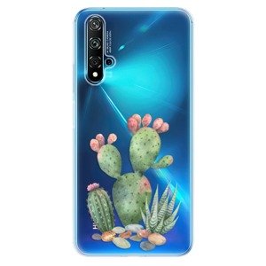 Odolné silikonové pouzdro iSaprio - Cacti 01 - Huawei Nova 5T