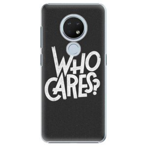 Plastové pouzdro iSaprio - Who Cares - Nokia 6.2
