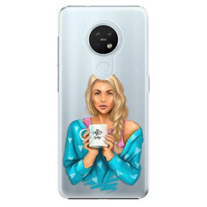 Plastové pouzdro iSaprio - Coffe Now - Blond - Nokia 7.2