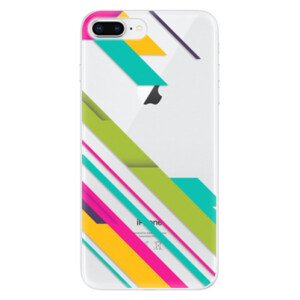 Odolné silikonové pouzdro iSaprio - Color Stripes 03 - iPhone 8 Plus
