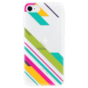 Odolné silikonové pouzdro iSaprio - Color Stripes 03 - iPhone SE 2020