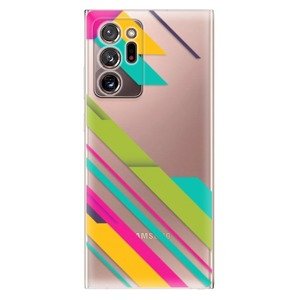Odolné silikonové pouzdro iSaprio - Color Stripes 03 - Samsung Galaxy Note 20 Ultra