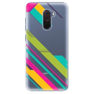 Plastové pouzdro iSaprio - Color Stripes 03 - Xiaomi Pocophone F1