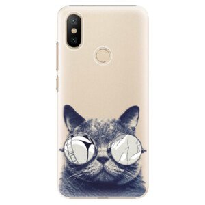 Plastové pouzdro iSaprio - Crazy Cat 01 - Xiaomi Mi A2