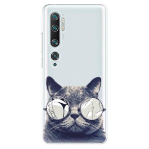 Plastové pouzdro iSaprio - Crazy Cat 01 - Xiaomi Mi Note 10 / Note 10 Pro