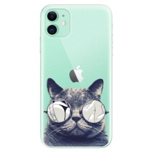 Odolné silikonové pouzdro iSaprio - Crazy Cat 01 - iPhone 11